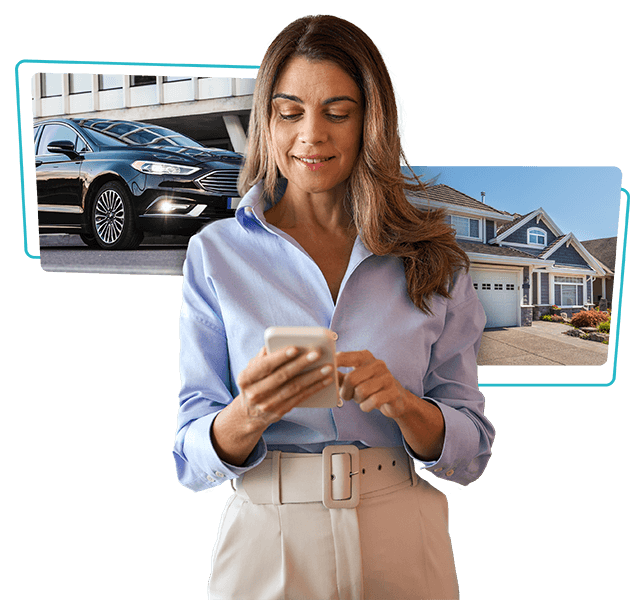 Man comparing auto insurance rates